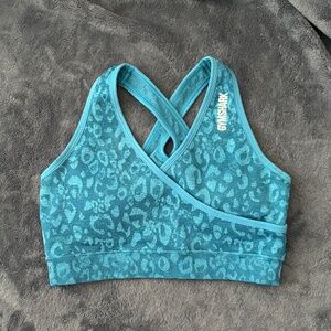 Gymshark Adapt Seamless Animal Sports Bra - M